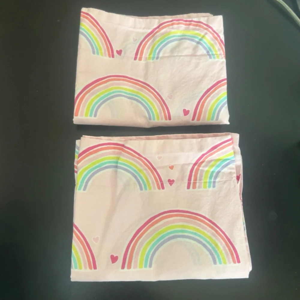 Pottery Barn Kids Rainbow Duvet Full/Queen with 2 Shams